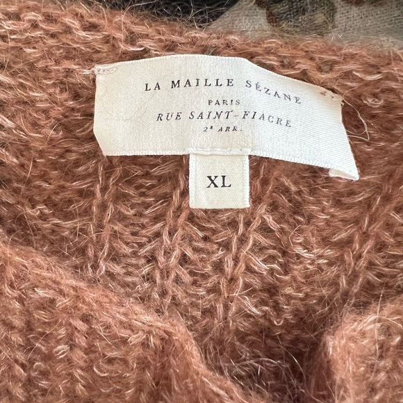 Sézane Marius Jumper in Mottled Camel - Picture 9 of 9